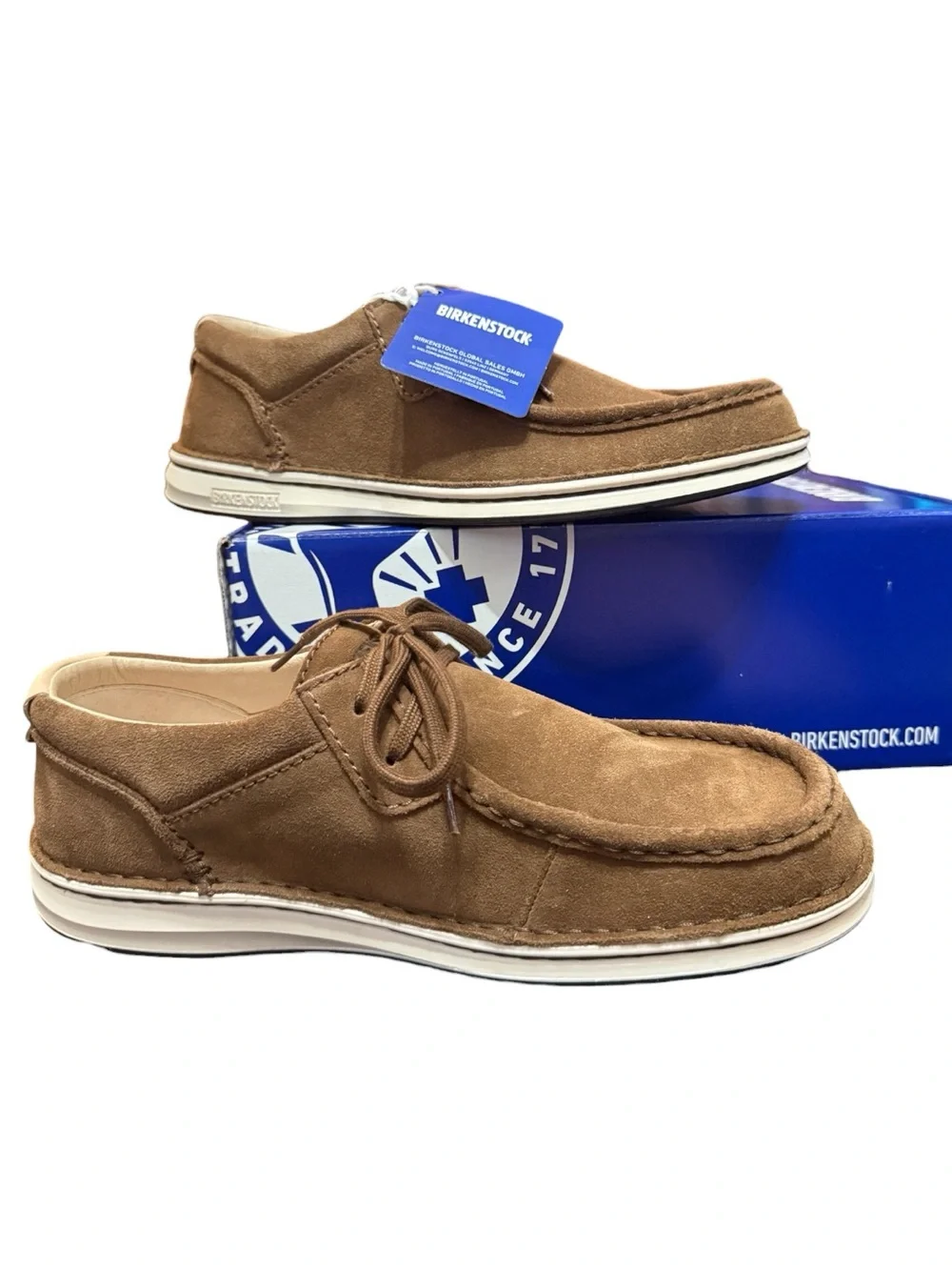 Birkenstock Pasadena Dark Tea Suede Shoes EU 42 W11/M9 NIB